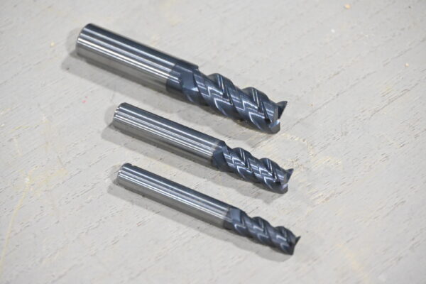 3 FLUTE SOLID CARBIDE KIT (3) 5/16", 3/8", 1/2"