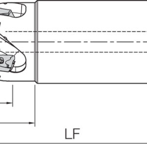 Kyocera MECHT 32S321154T (MEC Series), Standard Length, Helical End Mill