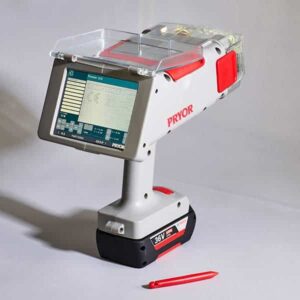 PORTA-DOT 60-30 TOUCHSCREEN, WIRELESS/BATTERY POWERED HAND-HELD DOT PEEN MARKING MACHINE MONODE