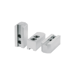 SET/3 6" X 50mm HIGH 1.5MM X 60deg. SERRATED TAIKI SOFT JAWS